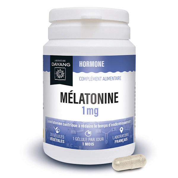 Mélatonine 1mg 30 gélules 2