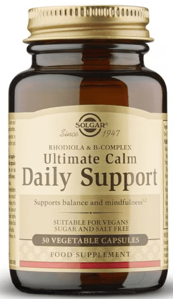 Solgar Ultimate Calm Diario 30 Cápsulas Vegetales