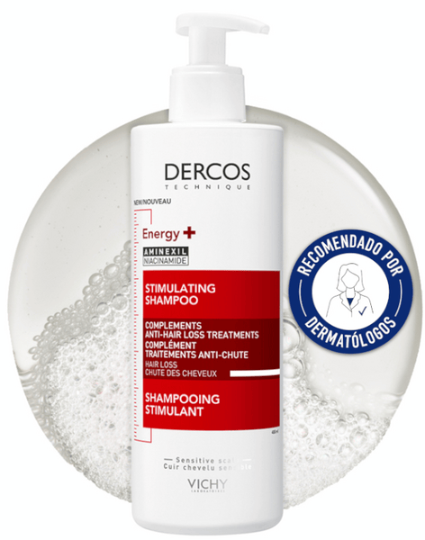 Vichy Dercos Energy+ Champú Estimulante Todo Tipo de Cabellos 400 ml