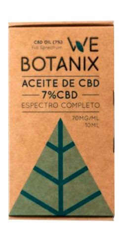 WeBotanix Aceite De CBD 7% 700mg 10ml