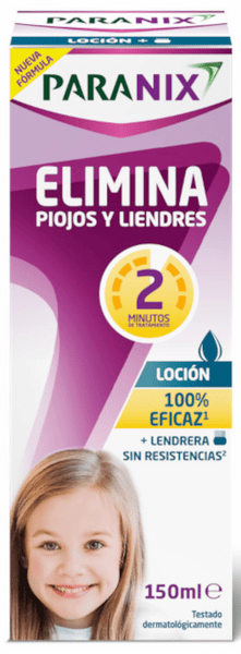 Paranix Loción Elimina Piojos y Liendres 150 ml + Lendrera
