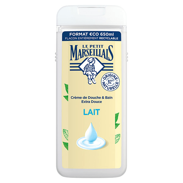 Gel Douche Lait 650ml 2