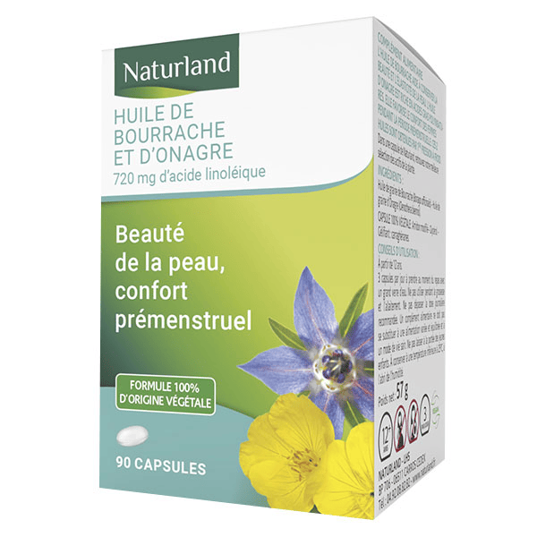 Huile de Bourrache et d'Onagre Bio 90 capsules 2