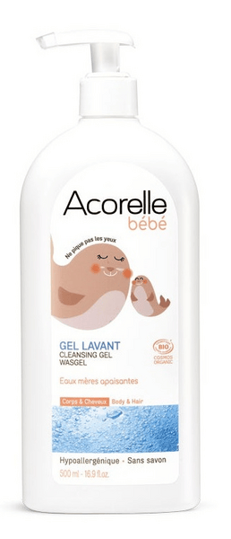 Acorelle Gel de Baño y Champú Bebé BIO 500 ml