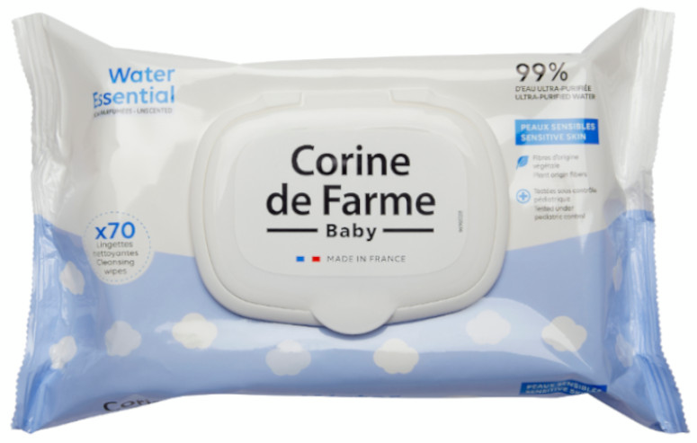 Corine De Farme Toallitas Water Essential 70 Uds