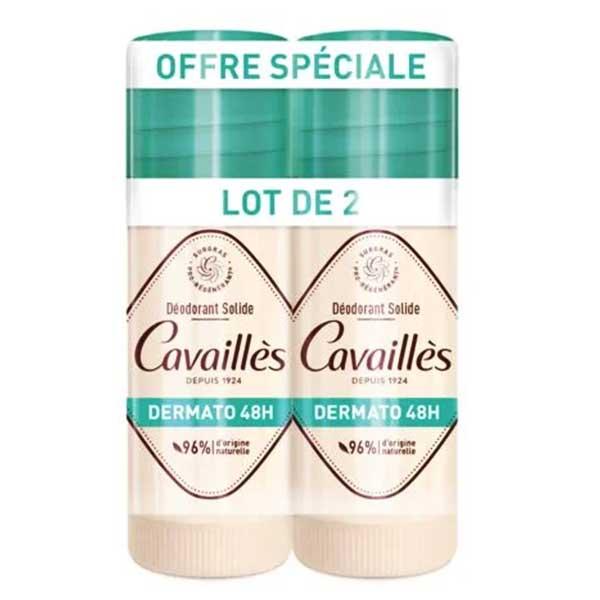 Rogé Cavaillès Déodorant Dermato 48h Stick 40ml x2 5