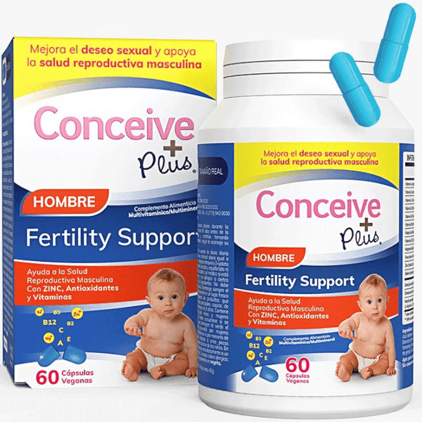 conceive plus apoyo fertilidad masculina 60 capsulas veganas