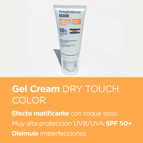 Isdin Fotoprotector Gel Cream Dry Touch Color SPF50+ 50ml