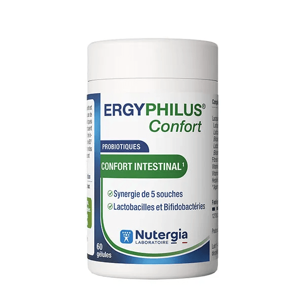 Ergyphilus Confort Probiotiques Confort Intestinal 60 gélules 2