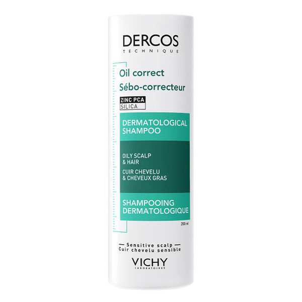 Dercos Shampooing purifiant sébo-correcteur pour cheveux gras 200ml 4