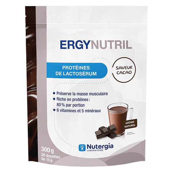 Ergynutril Cacao Protéines De Lactosérum 300g 2