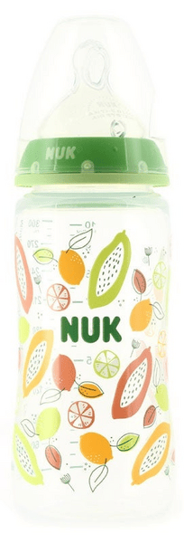Nuk Biberón First Choice+ 0-6m Silicona 300 ml Verde