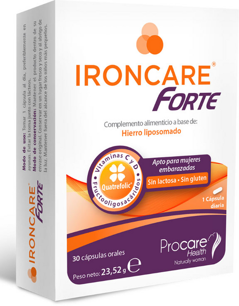 Ironcare Forte 30 Cápsulas