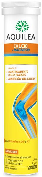 Aquilea Calcio y Magnesio 14 comprimidos efervescentes