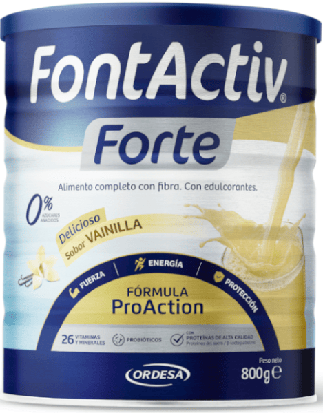 Fontactiv Forte Fórmula Proaction Vainilla 800 Gr