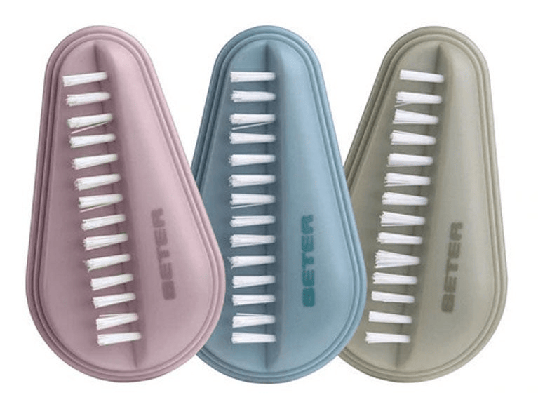 Beter Cepillo de Uñas Doble Ergonómico Cerdas de Nylon