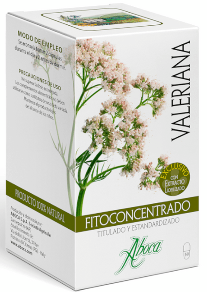 En Oferta Aboca Fitoconcentrado Valeriana 500 Gr 50 Cápsulas