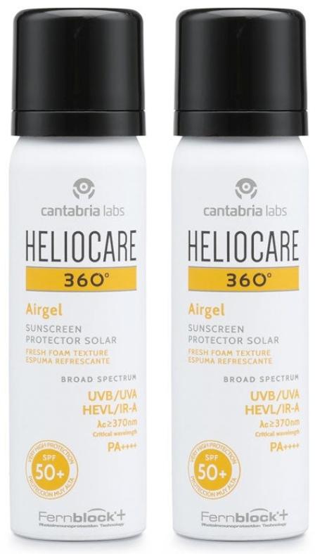 Imagen de Heliocare 360 Airgel protector SPF50+ 2x60 ml en OfertitasTOP