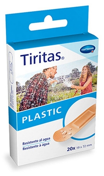Tiritas Plastic 19x72mm 20 Unidades