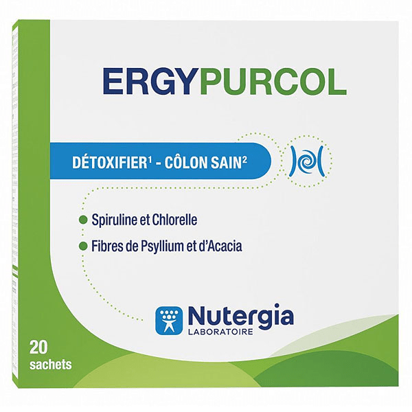 ERGYPURCOL 20 sachets - Détoxifier - Côlon sain 5