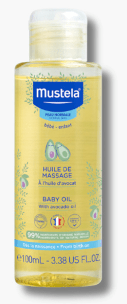 Mustela Aceite De Masaje Con Aceite De Aguacate 100 Ml