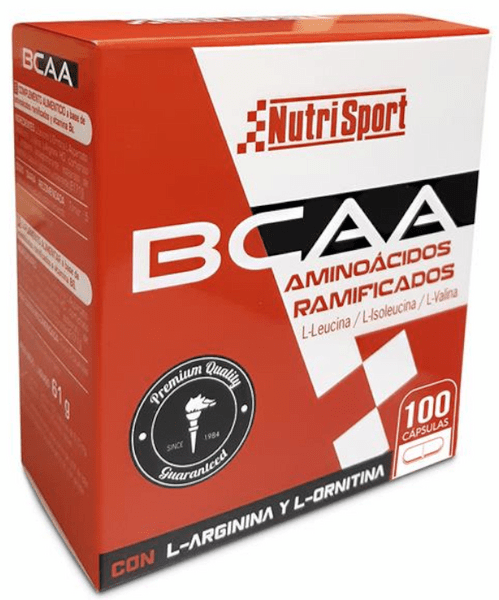 En Oferta Nutrisport Bcaa Aminoácidos Ramificados 100 Cápsulas