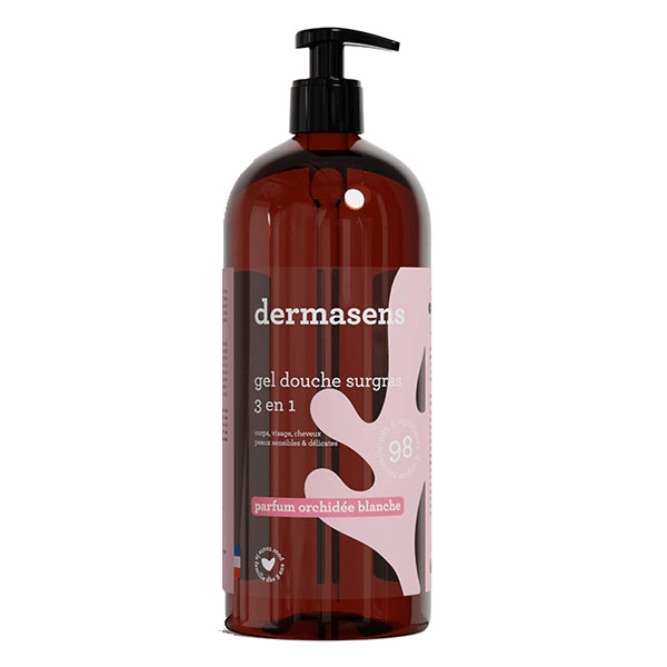 Dermasens Gel Douche Surgras 3 en 1 Orchidée 1L 3
