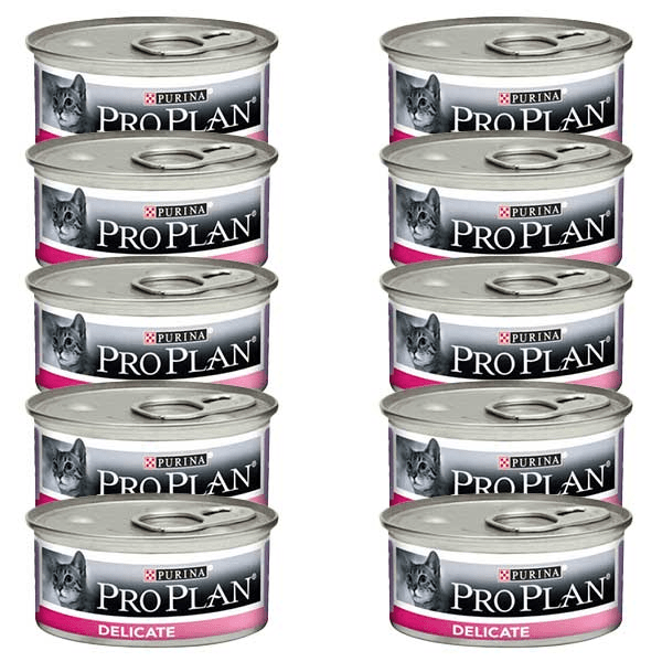 Comparer les prix de Purina Proplan Delicate Chat 1 unité 85g Saveur Dinde 10 x 85g