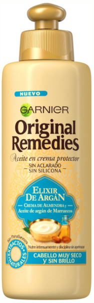 Garnier Original Remedies Aceite En Crema Elixir De Argán 200 Ml