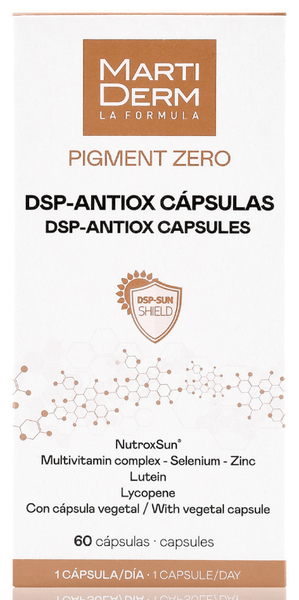 Martiderm Pigment Zero Antiox 60 Cápsulas