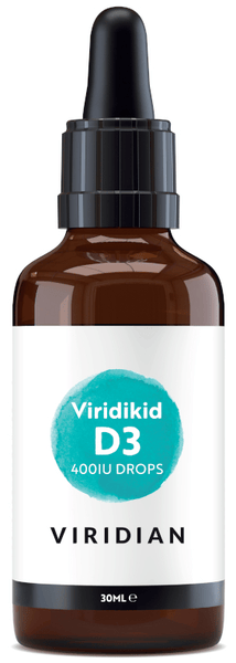 Viridian Viridikid Vitamina D3 Vegana 400Iu 30Ml
