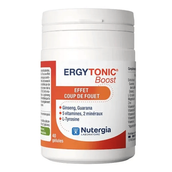 Ergytonic Boost Effet Coup de Fouet 40 gélules 5