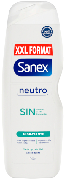 Sanex Gel De Ducha Neutro Todo Tipo De Piel 850 Ml