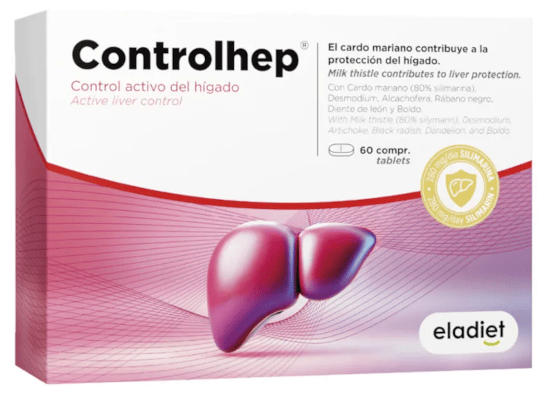Eladiet Controlhep 60 Comprimidos