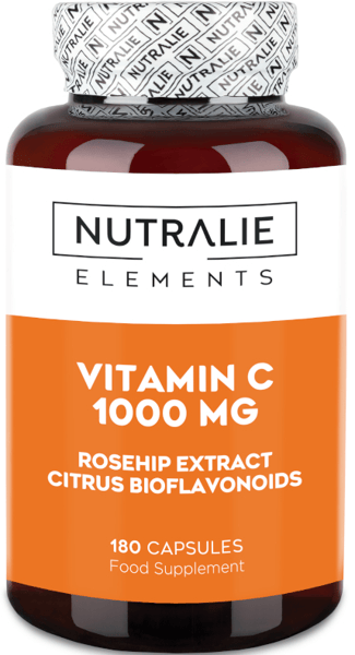 Nutralie Vitamina C 1000mg Rosa Canina 180 Cápsulas