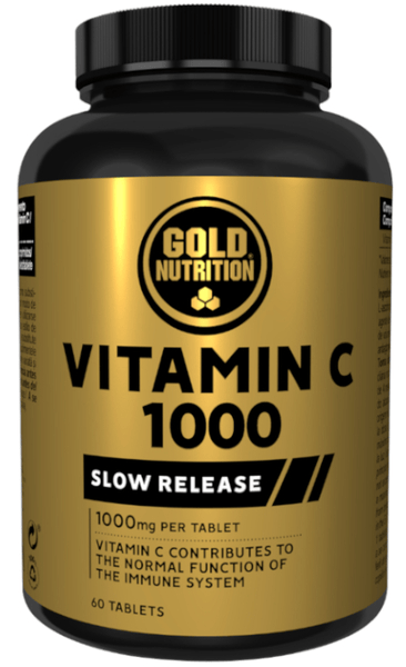 GoldNutrition Vitamin C 1000 mg Liberación Lenta 60 Cápsulas