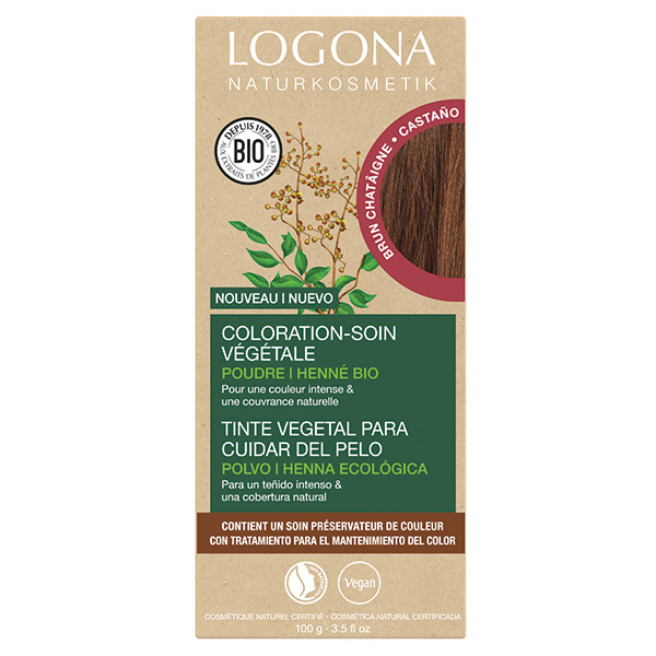 Coloration-soin brun châtaigne 100g
