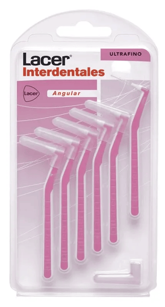 Lacer Cepillo Interdental Ultrafino Angular 6 uds