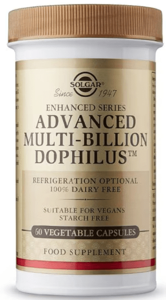 Solgar Multi-Billion Dophilus Avanzado 60 Cápsulas Vegetales
