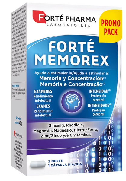 Forté Pharma Energy Memorex 60 Comprimidos