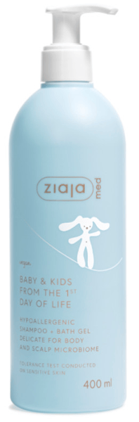 Ziaja Med Baby & Kids Gel-Champú Hipoalergénico 400 ml
