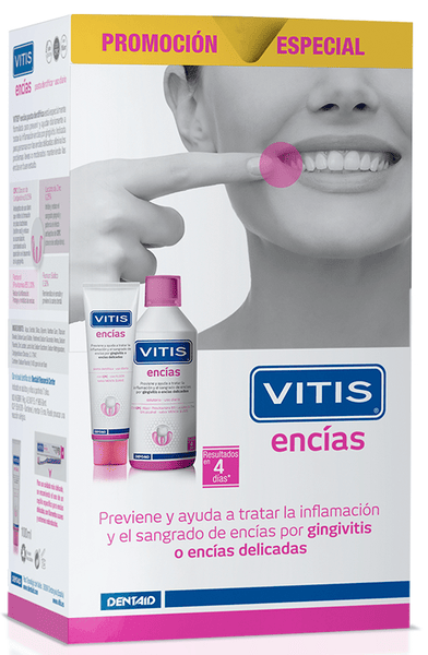 Vitis Encías Dentífrico 100 Ml + Colutorio 500 Ml - Imagen 3