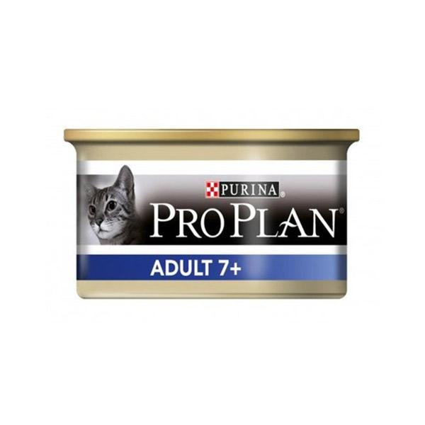 Proplan Chat Adulte 7+ Thon Barquette 24 x 85g 2