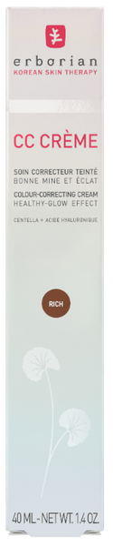Erborian Cc Cream Centella Asiática Spf30 Rich 40 Ml
