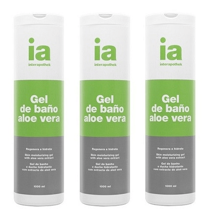 Interaphotek Gel de Baño Aloe Vera 1 L