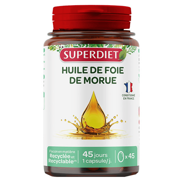 Huile de Foie de Morue 45 capsules 2