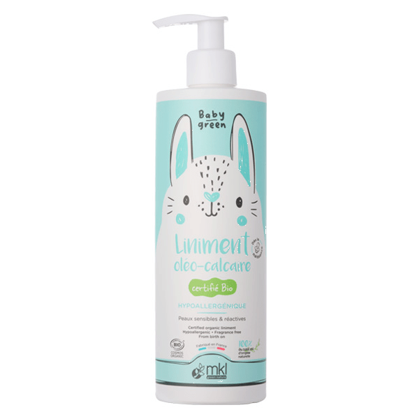Baby Green Liniment Oleo-calcaire Bio 400ml 4