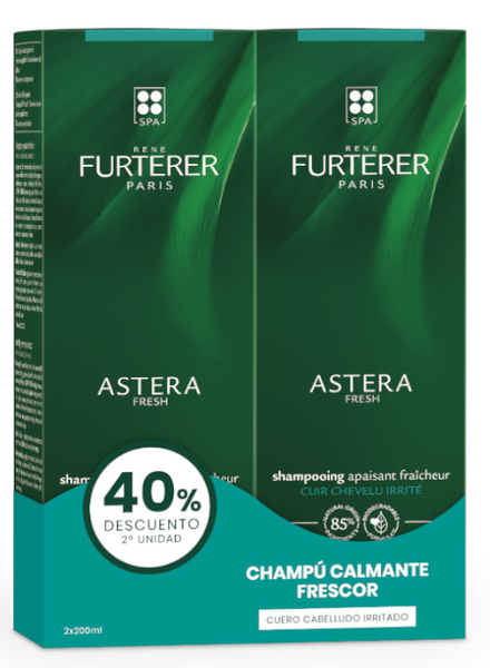 René Furterer Champú Astera Fresh Calmante 2x200 Ml