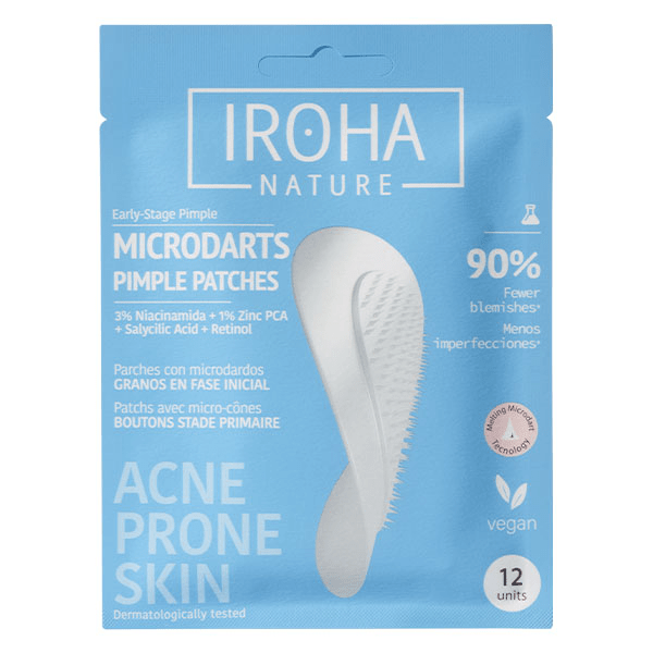 Iroha Acné Prone Patchs Anti-Boutons Micro-Points 12 unités 2