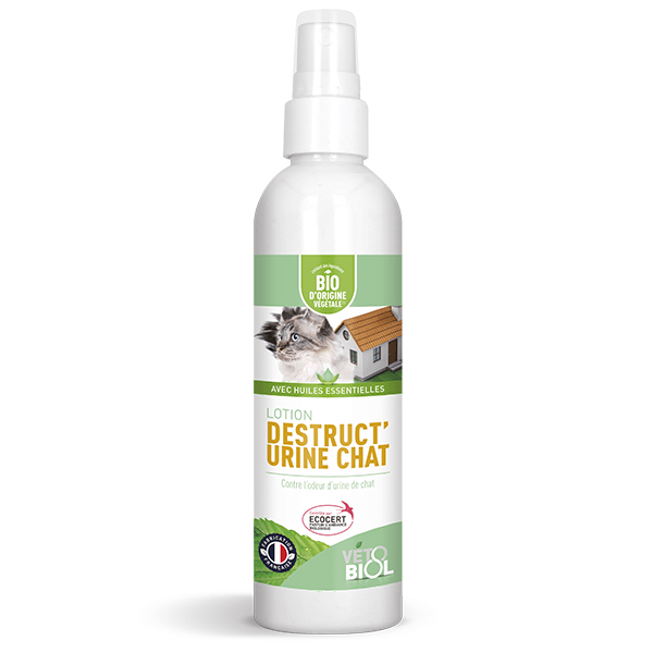 Meilleurs prix pour Vétobiol Hygiène Lotion Destruct'Urine Chat Bio 240ml